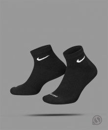 나이키 쿠션 스포츠양말 (3켤레) 에브리데이 플러스 쿠션 양말 남성용/여성용(SX6890-010)