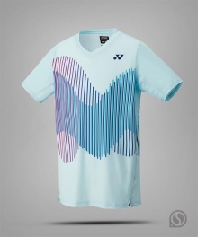 요넥스 티셔츠 10562EX (24FW 게임 남성 반팔티_테니스_US오픈) 스카이블루