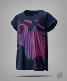 (우먼스) 요넥스 티셔츠 20764EX (24FW 게임 여성 반팔티_테니스_US오픈) 마린