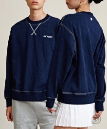 (공용) 요넥스 맨투맨 245TL009U 데님 2024 테니스 컬렉션