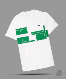라코스테  티셔츠 노박 테니스 티셔츠(TH252554NFXT)