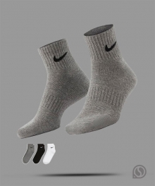 나이키 쿠션 스포츠양말 (3켤레) 남성용/여성용(SX7667-964)