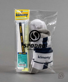 (월례대회기획상품) 키모니 스포츠양말 2켤레 +키모니 그립 3개