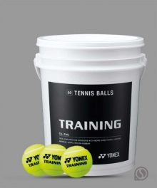 요넥스 테니스공 트레이너 볼 (60개입) 연습구 무압구 연습공 통볼(볼바구니)
