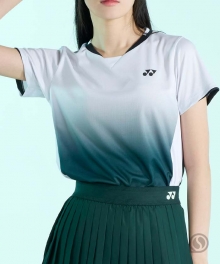 (우먼스) 요넥스 티셔츠 255TS008F 라이트 그레이 2025 테니스 컬렉션