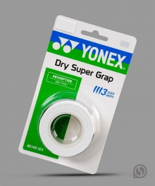 요넥스 오버그립 드라이 슈퍼그립 3개입 (AC149-3EX) 화이트/건식그립