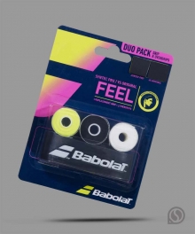 바볼랏 테니스그립 듀오 팩 (VS 오리지날 (3개입) +씬텍 프로 쿠션그립)  드라이 필  아주 얇음 나달선수사용/건식그립