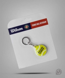 윌슨 2025 롤랑가로스 실리콘 테니스 볼 키체인 WR844570