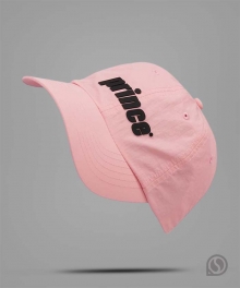 프린스 모자  로고 볼캡 핑크