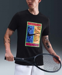 나이키 티셔츠 코트 드라이 핏 테니스 티셔츠 (HV1716-010)