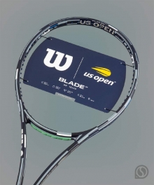 윌슨 테니스라켓 2025 블레이드 98 V9 16x19 US OPEN 2025 (98/305g)