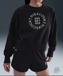 (우먼스) 나이키 티셔츠 코트 피닉스 플리스 (HJ8989-010)