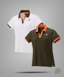 (우먼스) 요넥스 티셔츠 20834YX(25FW 게임 여성 카라티_테니스_US오픈)