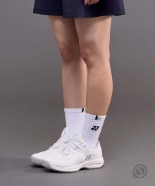 (우먼스) 요넥스 스포츠양말  테니스양말 255SN0010F 화이트 2025 테니스 컬렉션