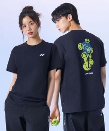 (공용) 요넥스 티셔츠 캐주얼 255TS027U  미드나잇 네이비 2025 테니스 컬렉션