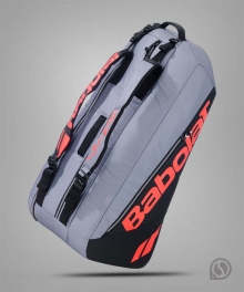바볼랏 테니스가방 2025 퓨어 스트라이크 카본그레이 라켓홀더x6 / 2단 (751249)