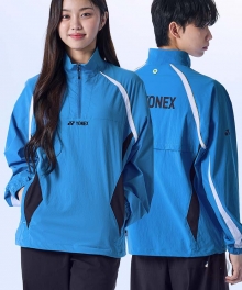 (공용) 요넥스 티셔츠 아노락 255JJ006U  블루 2025 테니스 컬렉션
