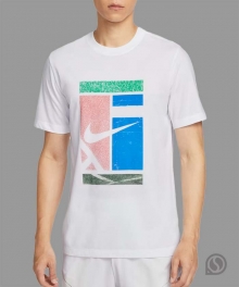 나이키 티셔츠 드라이 핏 코트 티셔츠 (HV1789-100)