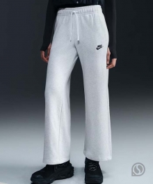 (우먼스) 나이키 팬츠 클럽 플리스 미드라이즈 와이드 레그 팬츠 (FB2728-051)