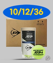 던롭 테니스공 ATP 챔피온쉽  10캔/12캔/36캔 2025 신상품