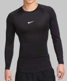 나이키 프로 드라이 핏 타이트 긴팔 탑 (FB7920-010)