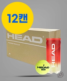 헤드 테니스공 챔피온쉽  KTA  12캔 / 대한테니스협회 공식사용구