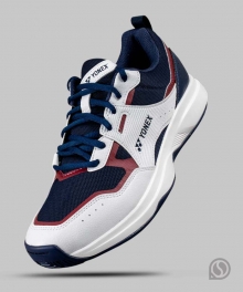 요넥스 테니스화 파워쿠션 프로 무브 클래식  화이트/네이비 (W/N/R) (올코트용) 볼넓이 3E