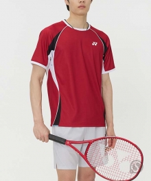 요넥스 티셔츠 265TS001M 레드 2026 테니스 컬렉션