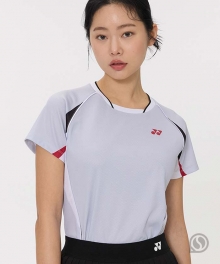 (우먼스) 요넥스 티셔츠 265TS004F 라이트 그레이 2026 테니스 컬렉션