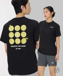 (공용) 요넥스 티셔츠 캐주얼 265TS015U  블랙 2026 테니스 컬렉션