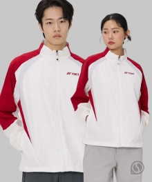 (공용) 요넥스 티셔츠 아노락 265JJ001U  화이트 2026 테니스 컬렉션