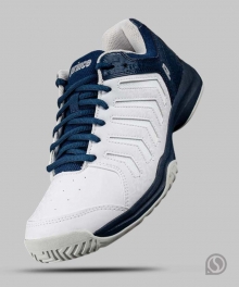 (공용) 프린스 테니스화  화이트/네이비 / 발볼 넓음