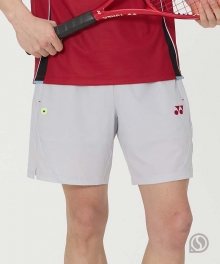 요넥스 반바지 265PH001M 라이트 그레이 2026 테니스 컬렉션