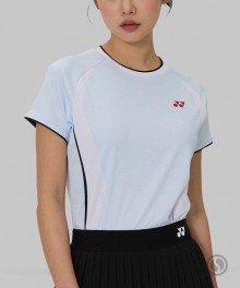 (우먼스) 요넥스 티셔츠 265TS018F 페일블루 2026 테니스 컬렉션