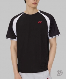 요넥스 티셔츠 265TS021M 블랙 2026 테니스 컬렉션