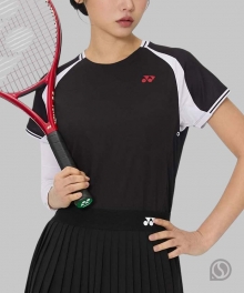 (우먼스) 요넥스 티셔츠 265TS022F 블랙 2026 테니스 컬렉션