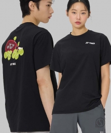 (공용) 요넥스 티셔츠 캐주얼 265TS024U 블랙 2026 테니스 컬렉션