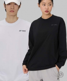 (공용) 요넥스 티셔츠 265TL002U 화이트/블랙 2026 테니스 컬렉션