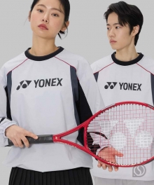 (공용) 요넥스 티셔츠 아노락 265JJ003U 라이트그레이 2026 테니스 컬렉션