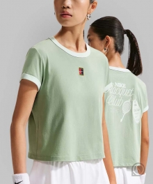 (우먼스) 나이키 티셔츠 헤리티지 테니스 티셔츠 (IH5060-006)