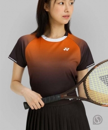 (우먼스) 요넥스 티셔츠 265TS028F  다크 오렌지 2026 테니스 컬렉션