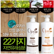 [오자스] 향기로운 대용량 착한샴푸 산성샴푸/클리닉 컨디셔너 1500ml