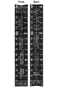 [Y.S.PARK] 헤드핏룰러 YS-RS90°-150 小（각도90도）Head Fit Ruler