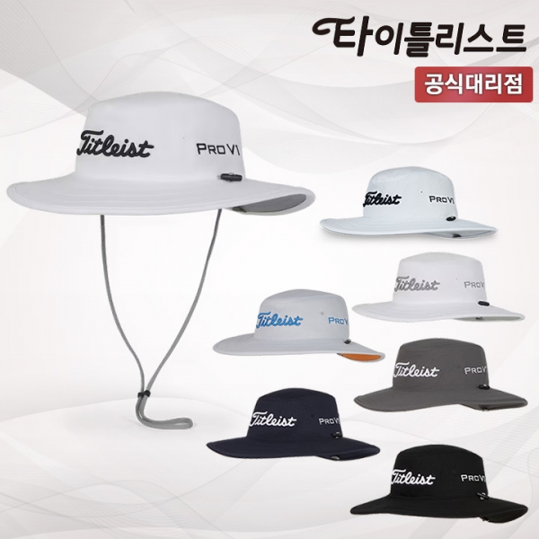타이틀리스트 투어 오지 여름 골프 모자 버킷햇 TH24TAUSN2