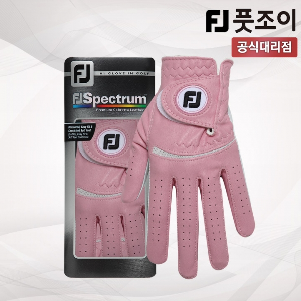 풋조이 스펙트럼 여성 왼손 골프장갑 핑크 65741E 아쿠쉬네트코리아