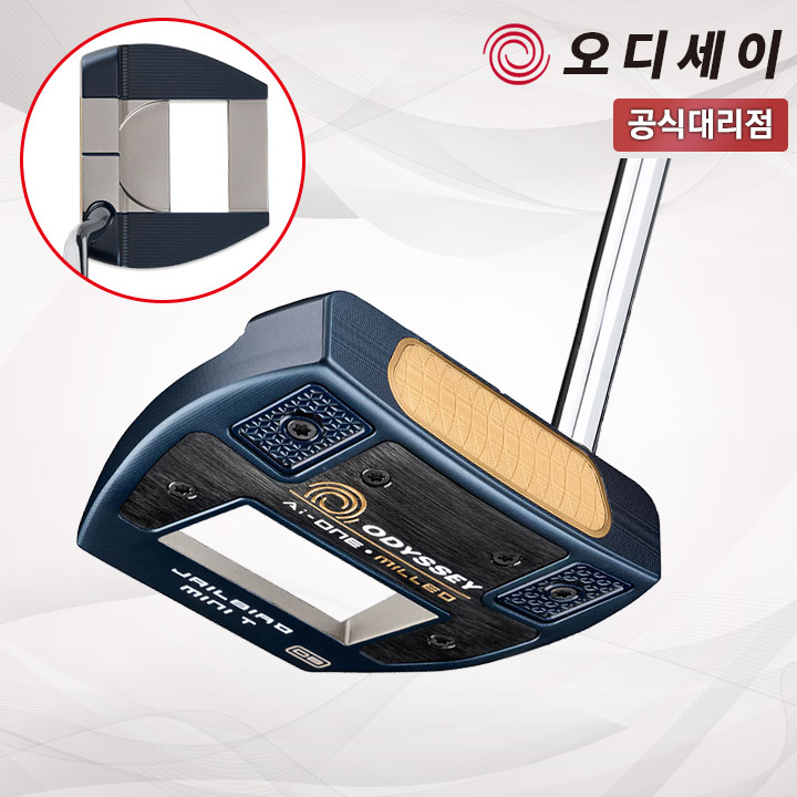 캘러웨이 오디세이 Ai-ONE 밀드 제일버드 미니 T 버사 90 DB 퍼터 캘러웨이코리아