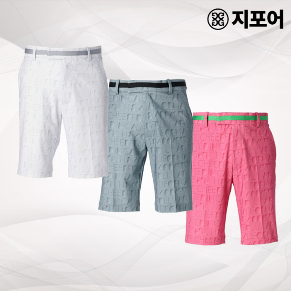 병행 지포어 남성용 기능성 반바지 골프웨어 073213402