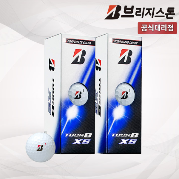 브리지스톤 26 TOUR B XS 코퍼레이트 에디션 3피스 하프더즌 6구 골프공 [석교상사]