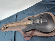 쉑터 스트링스루 박쥐 인레이 무광 험험 일렉기타