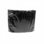 스푼 스트로우 6x200mm : 블랙 1BOX/20EA